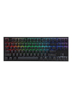 Buy One 2 Double Shot RGB PBT Wired Mechanical Keyboard Black in UAE