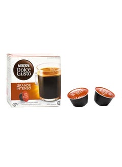 Buy Nescafe Grande Intenso Capsules 216grams Pack of 16 in UAE