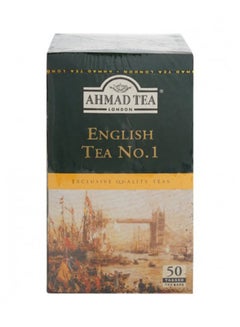 Buy Ahmad Tea English No.1 Tea 50 Pieces in UAE