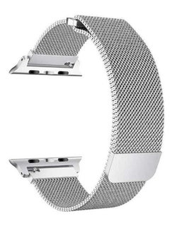 Buy Mesh Wrist Band For Apple Watch 42-44mm Silver in Egypt