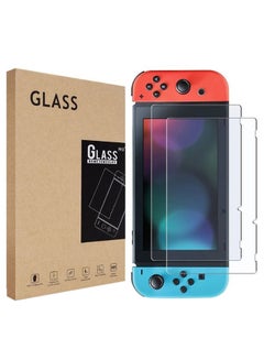 Buy Pack Of 2 Tempered Glass Screen Protector For Nintendo Switch in Saudi Arabia