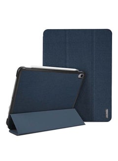 Buy Protective Standing Flip Case For Apple iPhone 8 Plus Blue in UAE