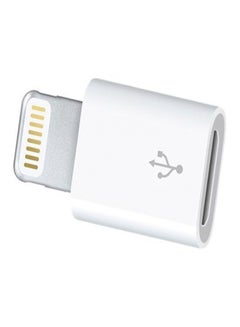 Buy Ning To Micro USB Adapter Cable White in Saudi Arabia