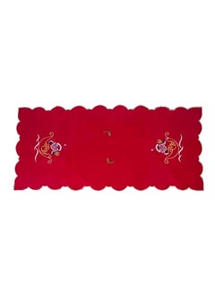 اشتري Beautifully Embroidered  Hand-Embroidered  Mats Red في الامارات