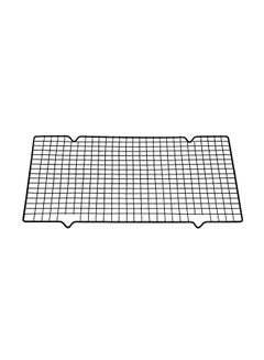 Buy Nonstick Cooling Rack Mesh Grid Drying Stand Black 41centimeter in Saudi Arabia