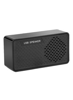 Buy Computer USB Speaker Black in Saudi Arabia