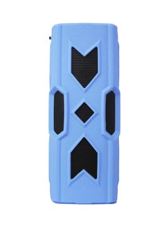 اشتري مكبر صوت صغير مضاد للماء لاسلكي مزود بميزة بلوتوث V5508 أزرق في السعودية