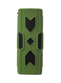 Buy Waterproof Mini Wireless Bluetooth Speaker Green in Saudi Arabia