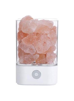 Buy Crystal Rock LED Desk Salt Lamp With Air Purifier Night Light in Saudi Arabia