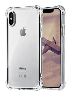 Buy Protective Case Cover For  Apple iPhone X/Xs Clear in Saudi Arabia