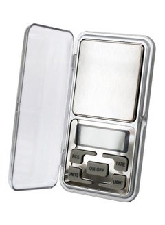 Buy Digital Pocket Mini Portable Weighing Scale Silver in Saudi Arabia