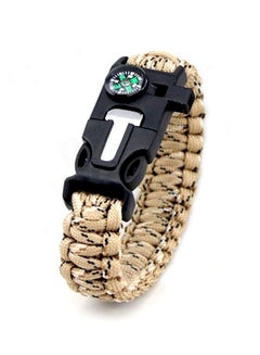 Buy 5 In 1 Survival Bracelet With Whistle in UAE