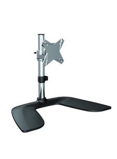 Buy Adjustable Table Mount TV Stand Silver/Black in UAE
