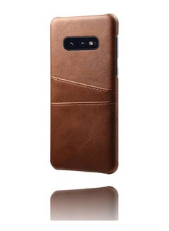 Buy Protective Case Cover For Samsung Galaxy S10 Plus Brown in Saudi Arabia