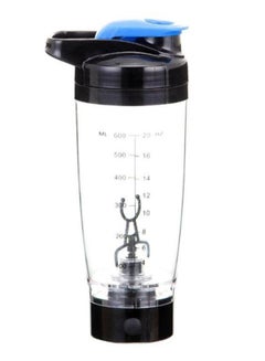 اشتري Protein Shaker Automated Blender Water Bottle أزرق/شفاف في الامارات