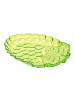 Buy Grape Shaped Plate Green 37cm in Saudi Arabia