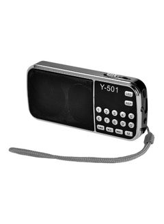اشتري مكبر صوت رقمي مع مشغل MP3 محمول V344 أسود/ رمادي في السعودية