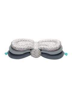 اشتري Adjustable Nursing Pillow Holder قطن Grey/Black/Blue 66x26 سنتيمتر في السعودية