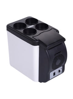 Buy 6L Mini 12V Car Refrigerator Heat Fridge Warming and Cooling Vehicle Refrigerator Cooler Warmer Truck Car in Saudi Arabia