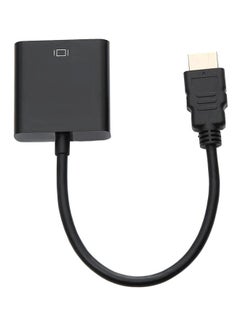 Buy HDMI To VGA Cable Adapter Black in Saudi Arabia