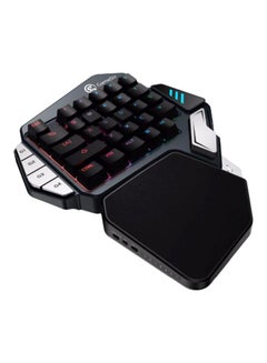 Buy Z1 USB Keyboard For PC And Laptop English Black in Saudi Arabia