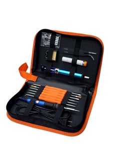 Buy Electric Welding And Soldering Iron Kit Black/Blue/Silver in UAE