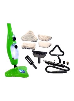 Buy 5-In-1 Mop Steam Cleaner Green/Clear 0.5Liters in UAE