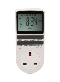 Buy Digital Programmable Timer White in Saudi Arabia