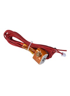 Buy 3D Printer Parts Extruder Hot End Nozzle Filament Red in UAE