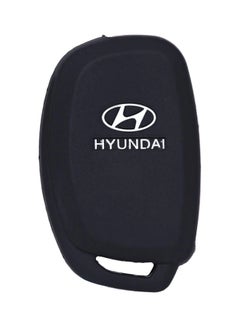 Buy Hyundai 4 Buttons Car Key Silicone Cover Black in Egypt