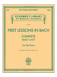 اشتري First Lessons In Bach paperback english - 01-Jan-07 في الامارات