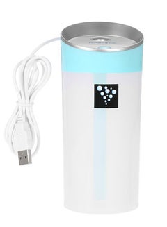 Buy USB Intelligent Humidifier 300ml Blue/White in UAE