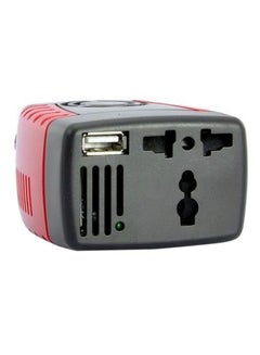 Buy Portable USB Car Charger Black/Red in Saudi Arabia