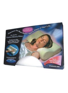 Buy Comfort Memory Pillow White in UAE