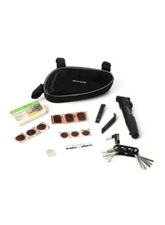 Buy Bicycle Repair Tools Kit With Pump Box Bag in UAE