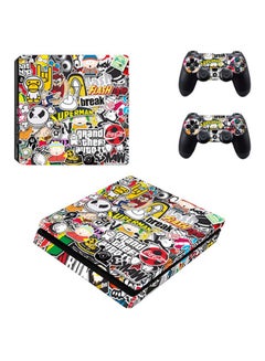 Buy Mixed Words And Logos Skin For PlayStation 4 Slim in Egypt