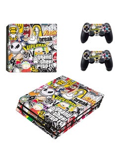 Buy Mixed Words And Logos Skin For PlayStation 4 Pro in Egypt