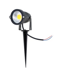 Buy LED Lawn Spot Light Lamp Black in Saudi Arabia