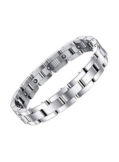 Buy Magnet Stone Stainless Steel Chain Bracelet in UAE