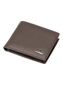 Buy Leather Wallet Brown in UAE