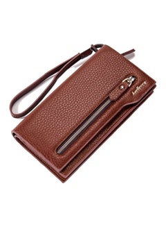 Buy Leather Wallet Brown in Saudi Arabia