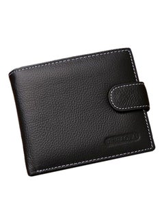 Buy Leather Wallet Black in Saudi Arabia