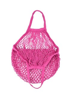 Buy Beach Mesh Tote Bag Pink in Saudi Arabia