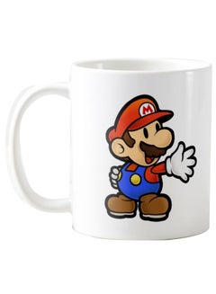 Buy Mario Printed Mug White in Saudi Arabia