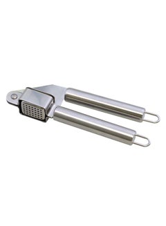 Buy Kitchen Garlic Mincer And Crusher Silver 18.5 x 5.5centimeter in Saudi Arabia