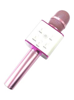 Buy Bluetooth Handheld Karaoke Microphone B07MXBCNS8 Pink/White in Saudi Arabia