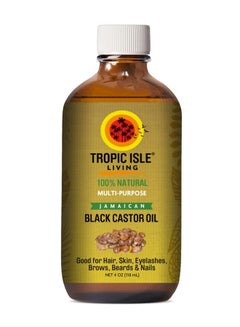 Buy 100 % Natural Black Castor Oil Multicolour 118ml in Saudi Arabia