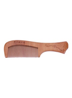 Buy Wooden Anti Static Hair Dressing Comb Brown 17 X 5 X 1cm in Egypt