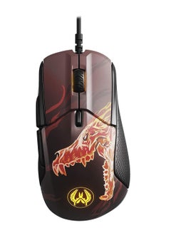 Buy Rival 310 Csgo Howl Edition Wired Gaming Mouse Brown in Saudi Arabia