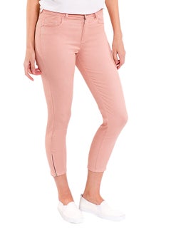 Buy CV Basic Wall Woven Trousers Pink in UAE